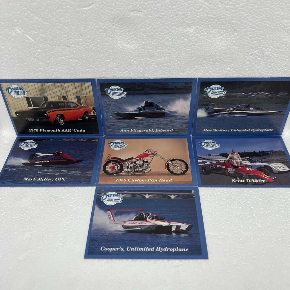 1992 Lime Rock - Dream Machines | TCG/CCG Classics Cars, Trucks, & Boats 14ct